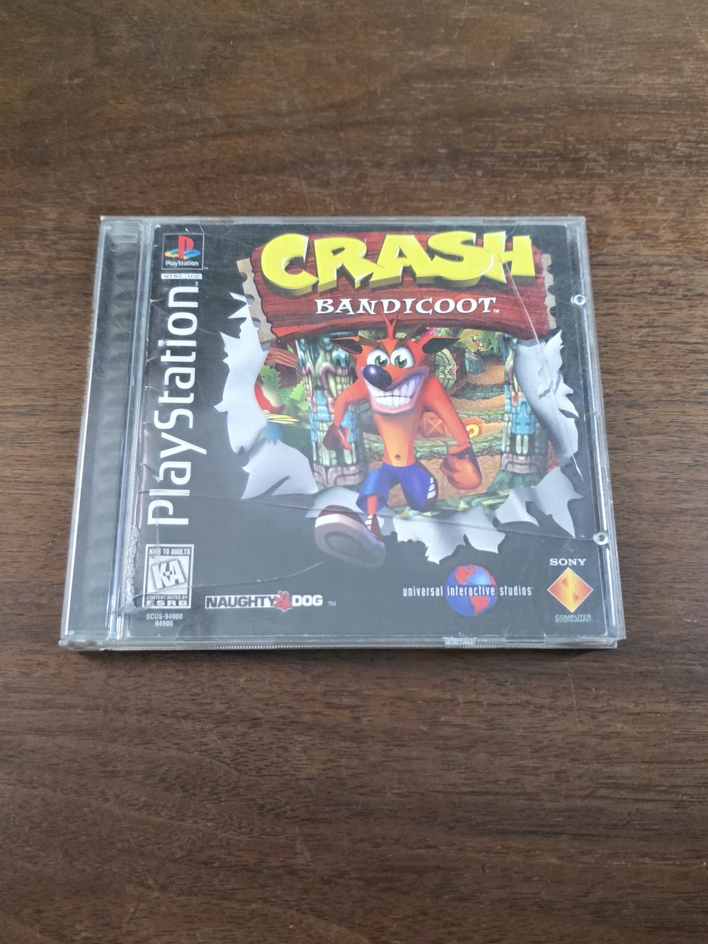 🔥 BLACK LABEL Sony PS1 Crash Bandicoot Game CIB PSx